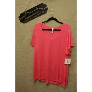 Lularoe Classic T Bright Pink 3XL